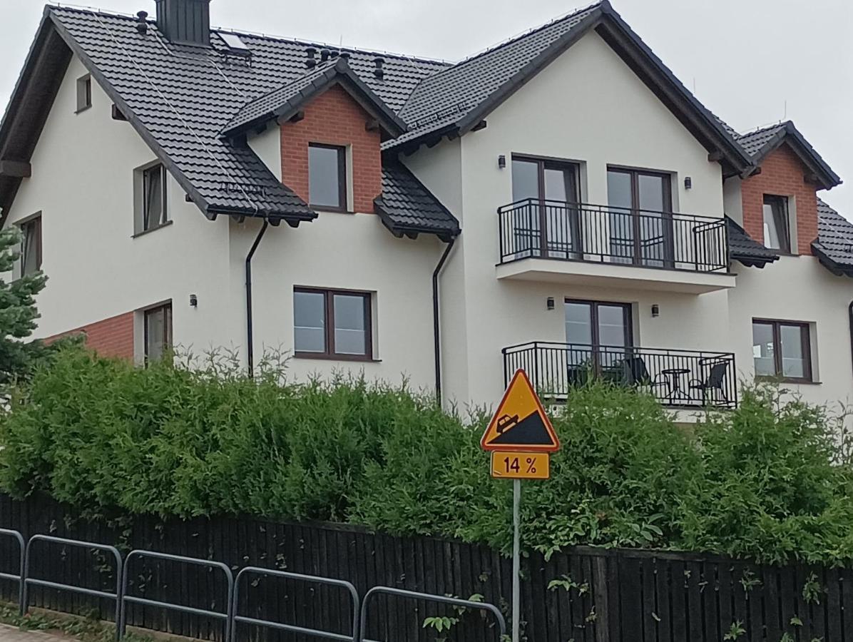 Wczasy Chmielno Apartament Turkusowy Exterior foto